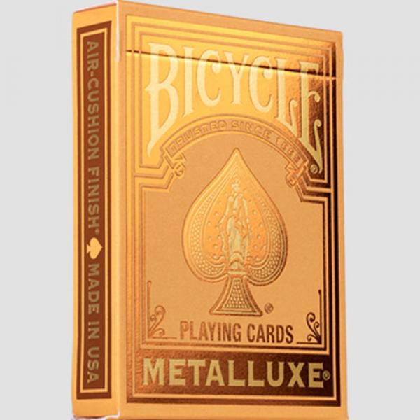 Bicycle Metalluxe Orange Playing Cards by US Playi...