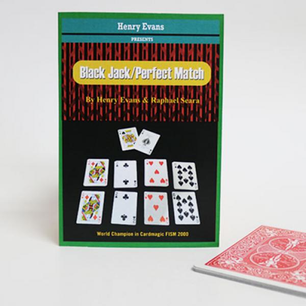 Black Jack/ Perfect Match Red (Gimmicks and Online Instructions) by Henry Evans and Raphael Seara