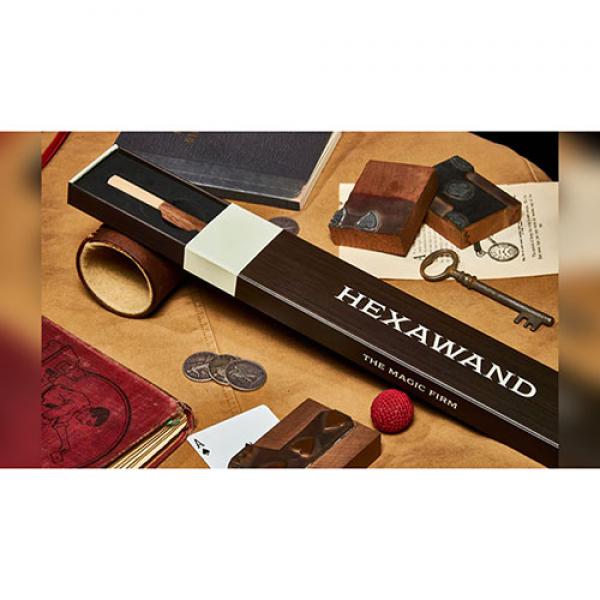 Hexawand Walnut (Brown) Wood by The Magic Firm