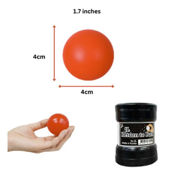 Return Ball by JL Magic - 4,3 cm Red