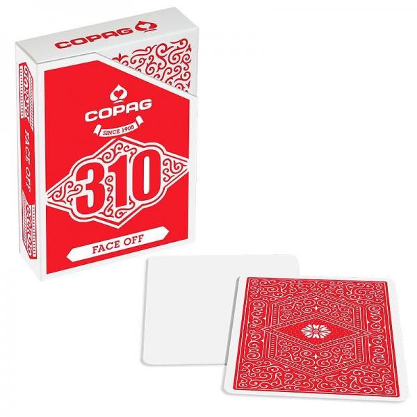 Copag 310 Playing Cards - Slim Line - Face Off - R...