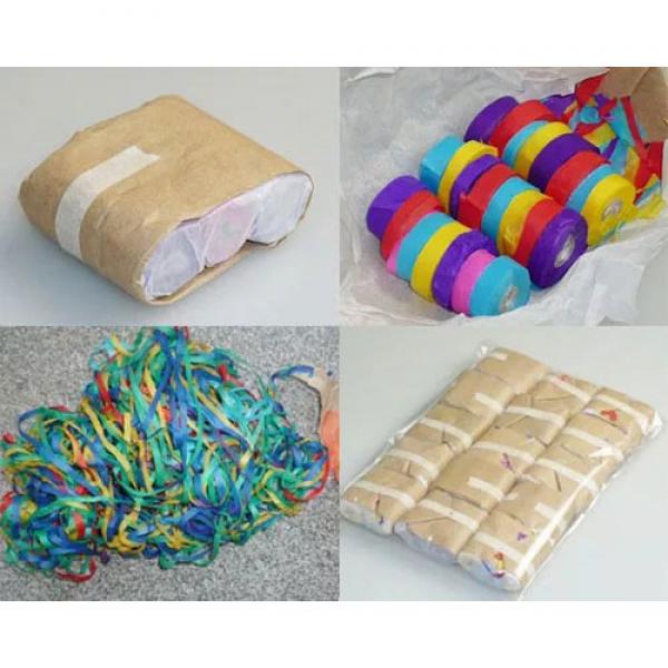 Throw Streamers - Multicolor - Pack of 15 (24 x 6 ...