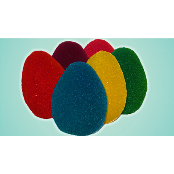 Colorful Sponge Eggs by Timothy Pressley and Goshman