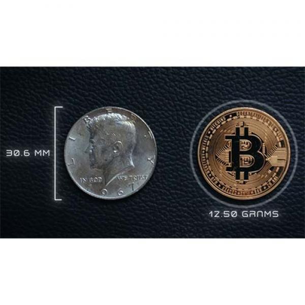 The Bit Coin Silver (3 Gimmicks and Online Instructions) by SansMinds