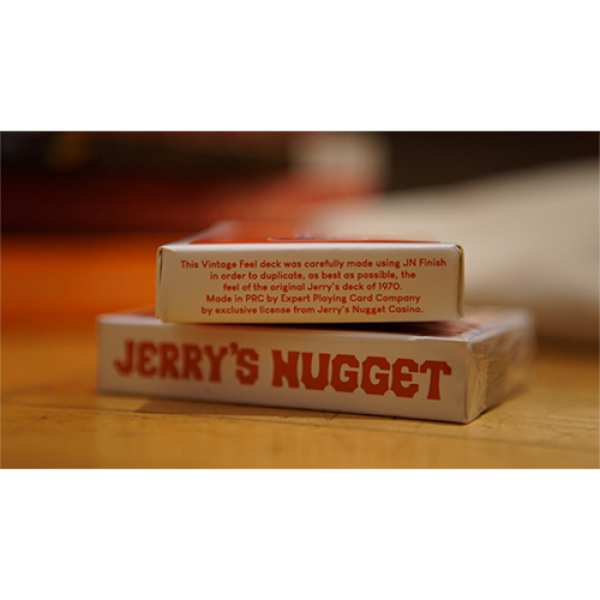 Vintage Feel Jerry's Nuggets (Red) Playing Cards