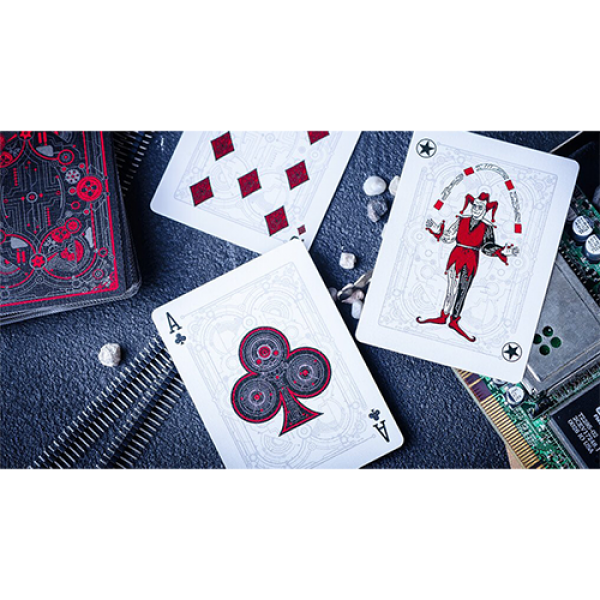 Cyberpunk Red by Elephant Playing Cards