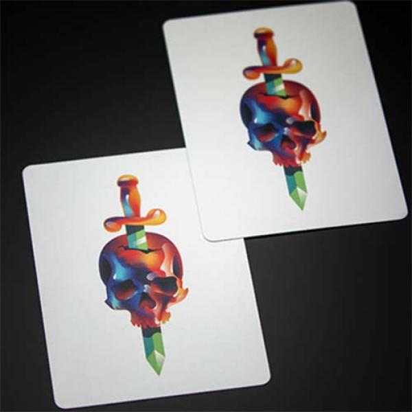 Furious Skull Playing Cards by Riffle Shuffle