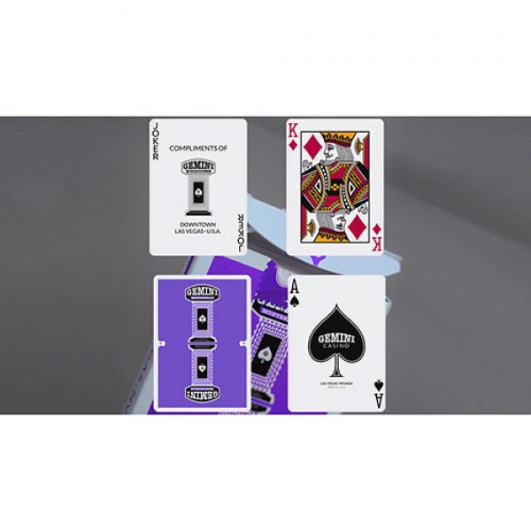 Gemini Casino Purple Playing Cards by Gemini