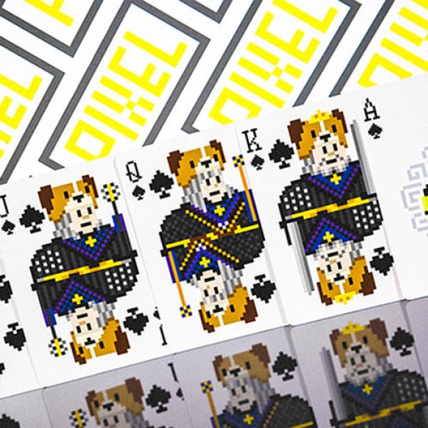 Bicycle Pixel (Cat) Playing Cards by TCC
