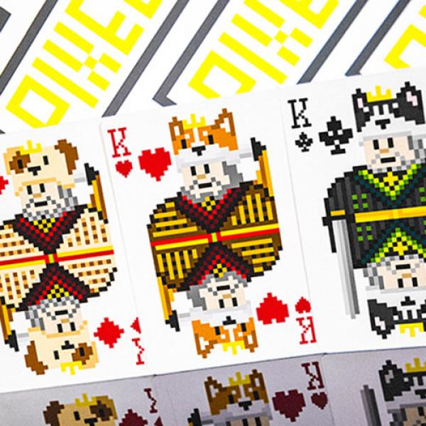 Bicycle Pixel (Cat) Playing Cards by TCC