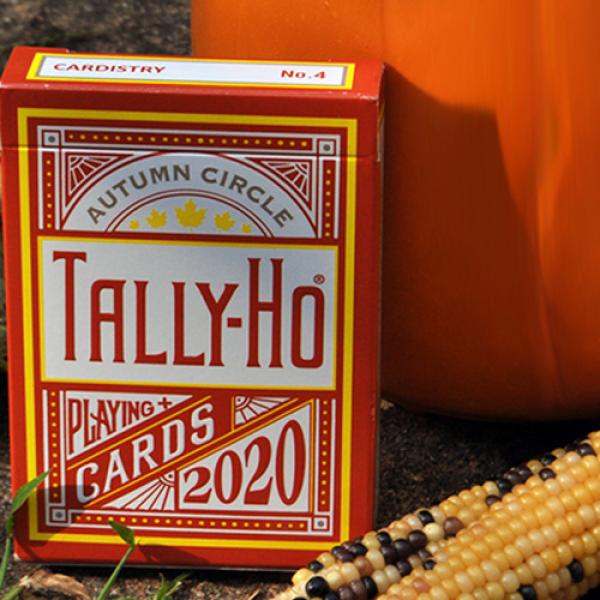 Tally Ho Autumn Circle Back Playing Cards