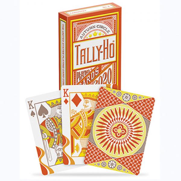 Tally Ho Autumn Circle Back Playing Cards