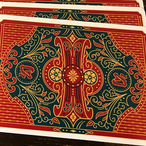 Bicycle Genso Green Playing Cards by Card Experiment