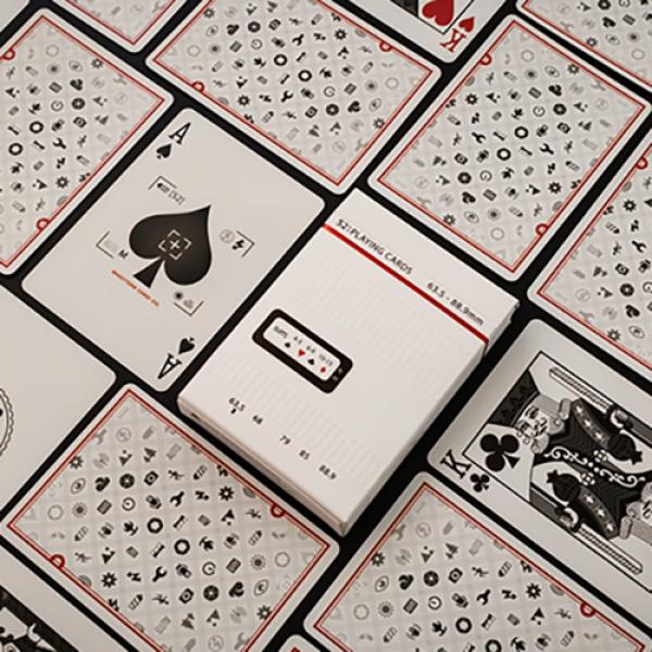 Shooters Collector's Edition (White) Playing Cards by Dutch Card House Company