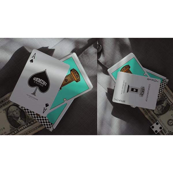 Gemini Casino Turquoise Playing Cards  by Gemini