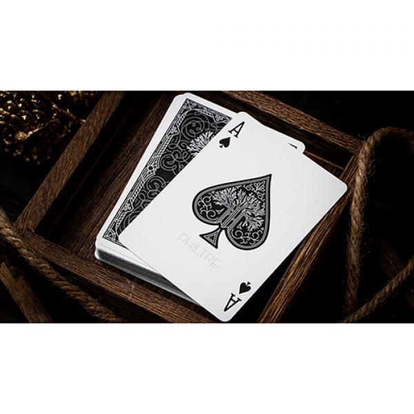 Silver Philtre Playing Cards by Riffle Shuffle