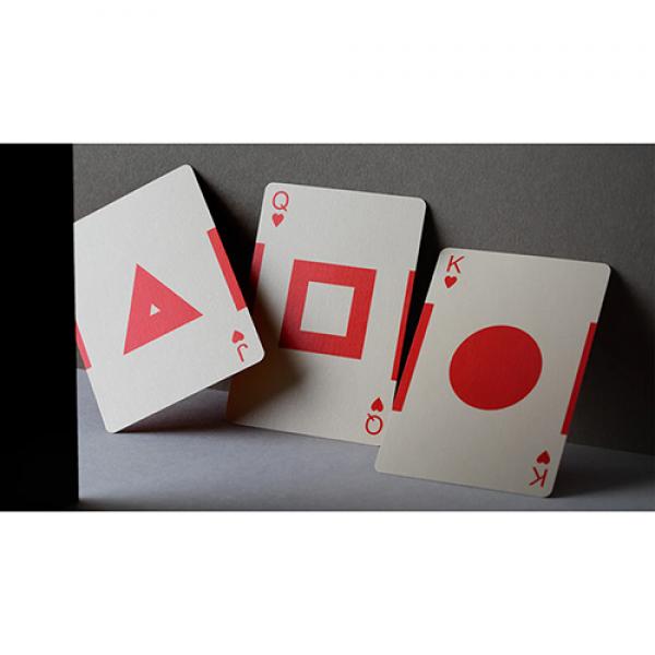 Eames (Starburst Red) Playing Cards by Art of Play