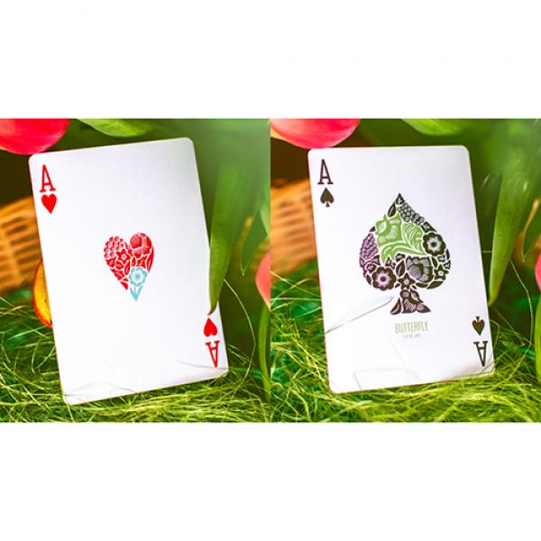 Butterfly Seasons Playing Cards Marked (Spring) by Ondrej Psenicka
