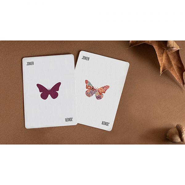 Butterfly Seasons Marked Playing Cards (Fall) by Ondrej Psenicka