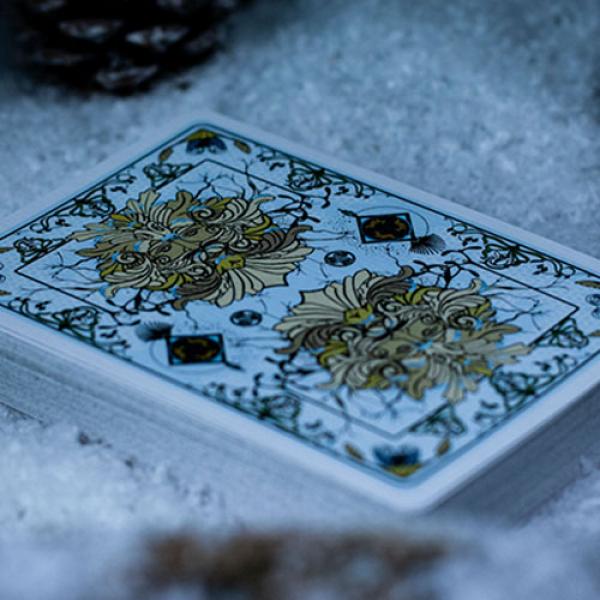 The Green Man Playing Cards (Winter) by Jocu