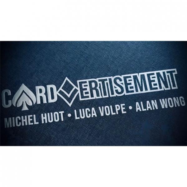 Cardvertisment (Gimmicks and Online Instructions) by Michel Huot, Luca Volpe, and Alan Wong