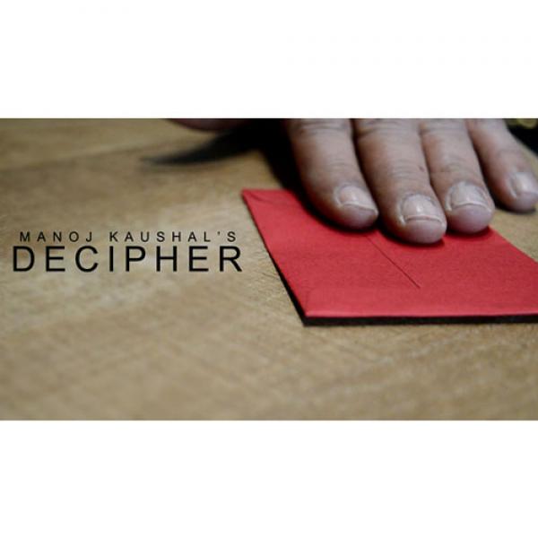 DECIPHER MANILA (Gimmick and Online Instructions) by Manoj Kaushal