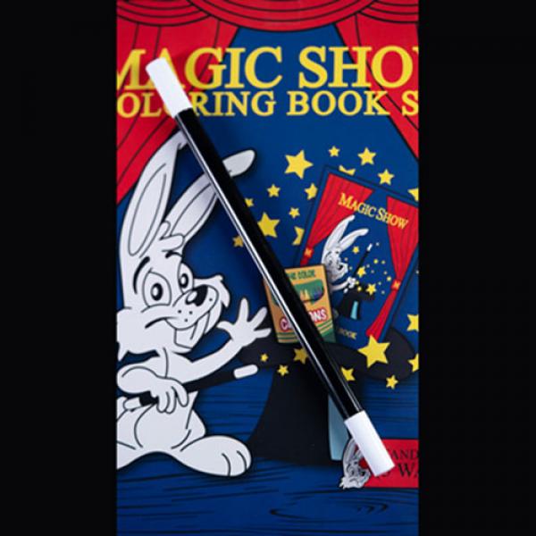 MAGIC SHOW Coloring Book DELUXE SET (4 way) by Murphy's Magic