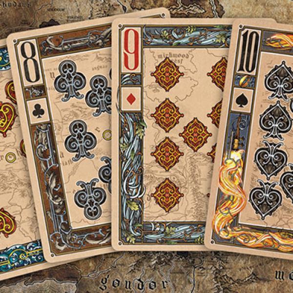 The Lord of the Rings - Two Towers Playing Cards (Foiled Edition) by Kings Wild