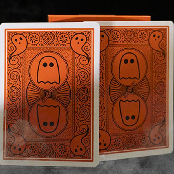Bicycle Boo Back Playing Cards (Orange)