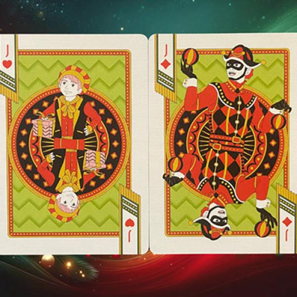 Bicycle Nutcracker (Green) Playing Cards