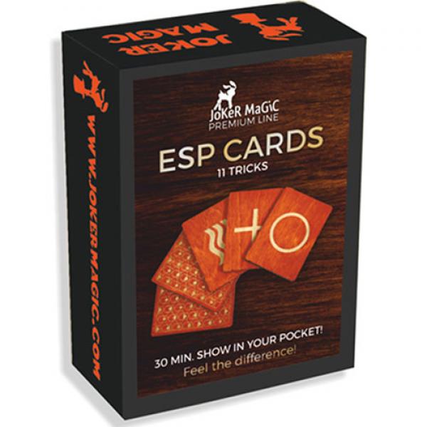 Wooden ESP Cards by Joker Magic