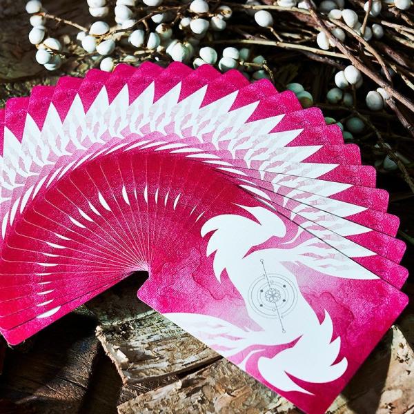 Lonely Wolf Pink Edition Playing Cards