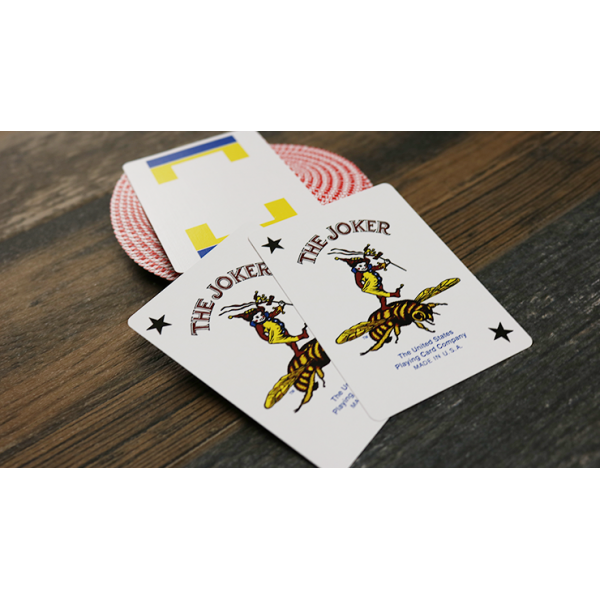 Bee Lotus Casino Grade (Red) Playing Cards