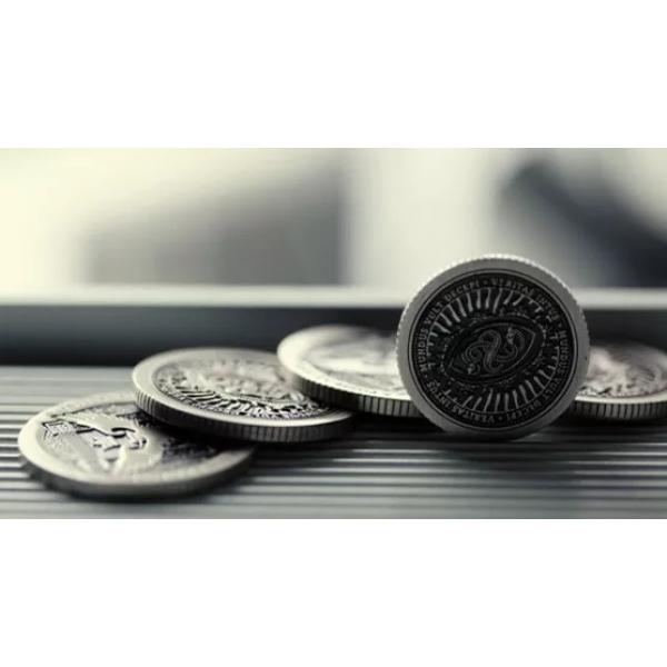 Silver Artifact Coin (Dollar) by Ellusionist